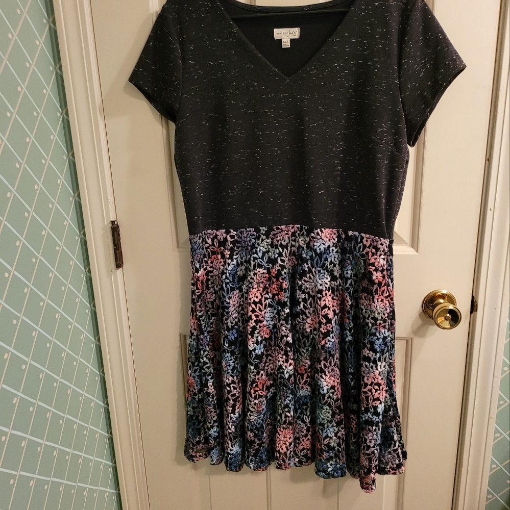 Maison Jules Fit and Flare dress